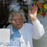 Meals on Wheels Client at the Door