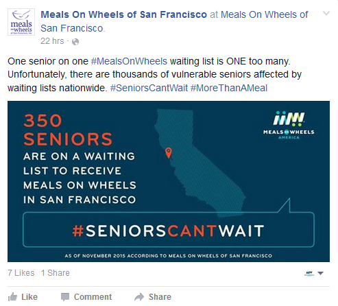 #SeniorsCantWait program screenshot