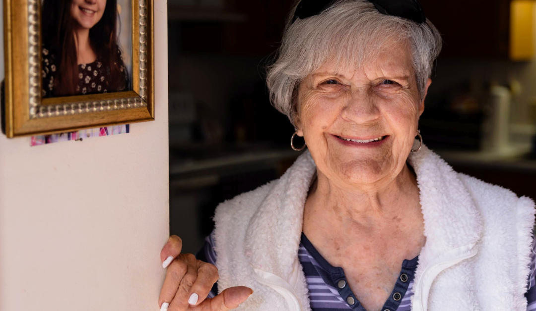 Evelyn, Meals on Wheels Client - active seniors staying engaged