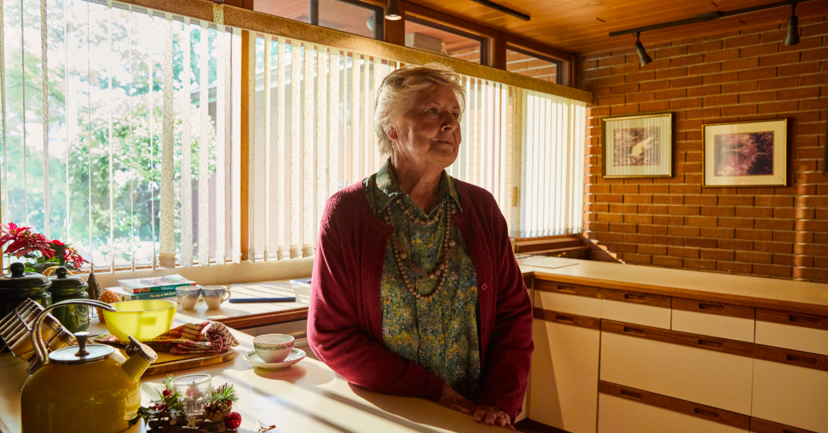 Donna in the kitchen - End the Wait - Year End Blog