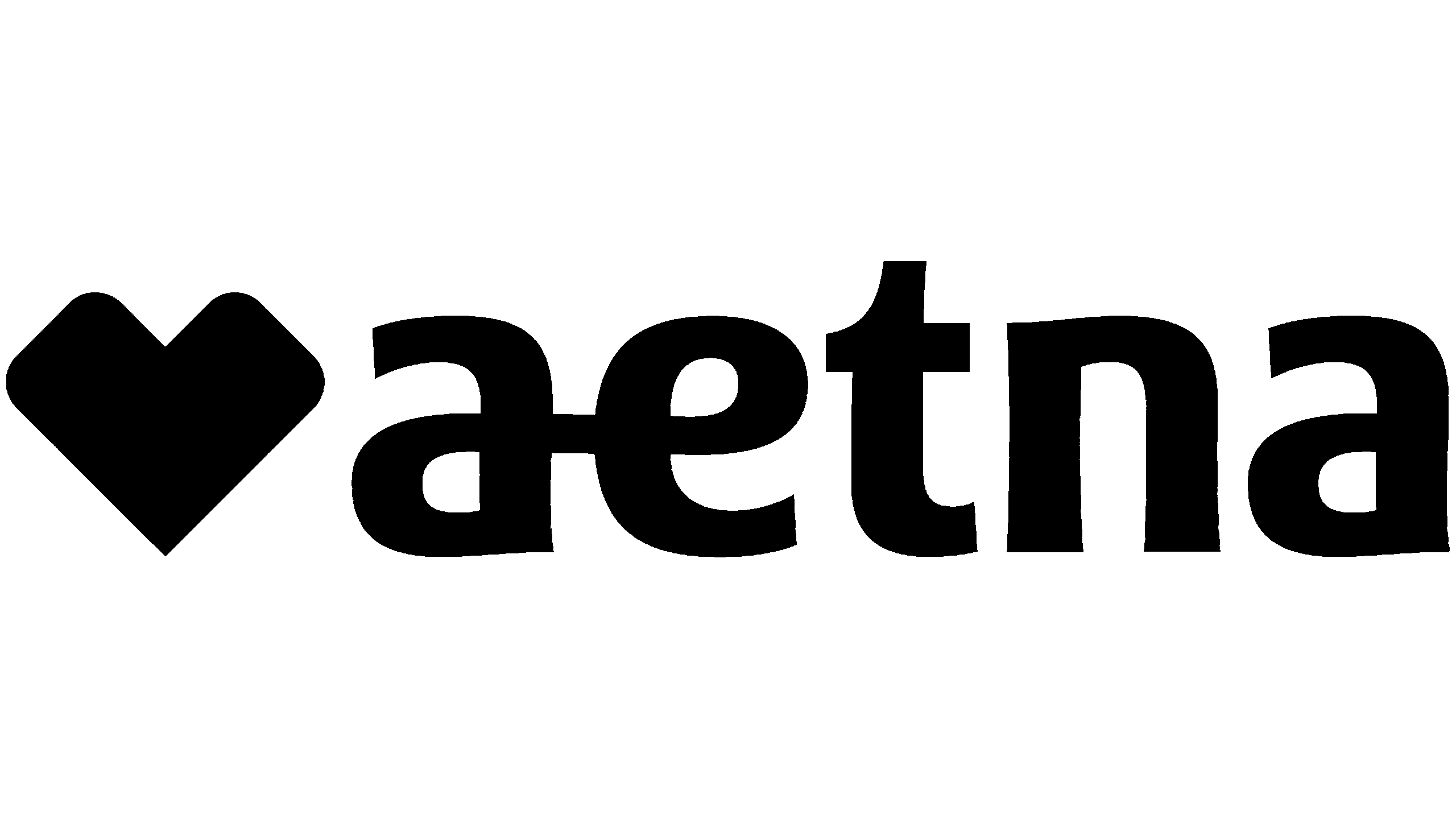 Aetna Logo with black heart