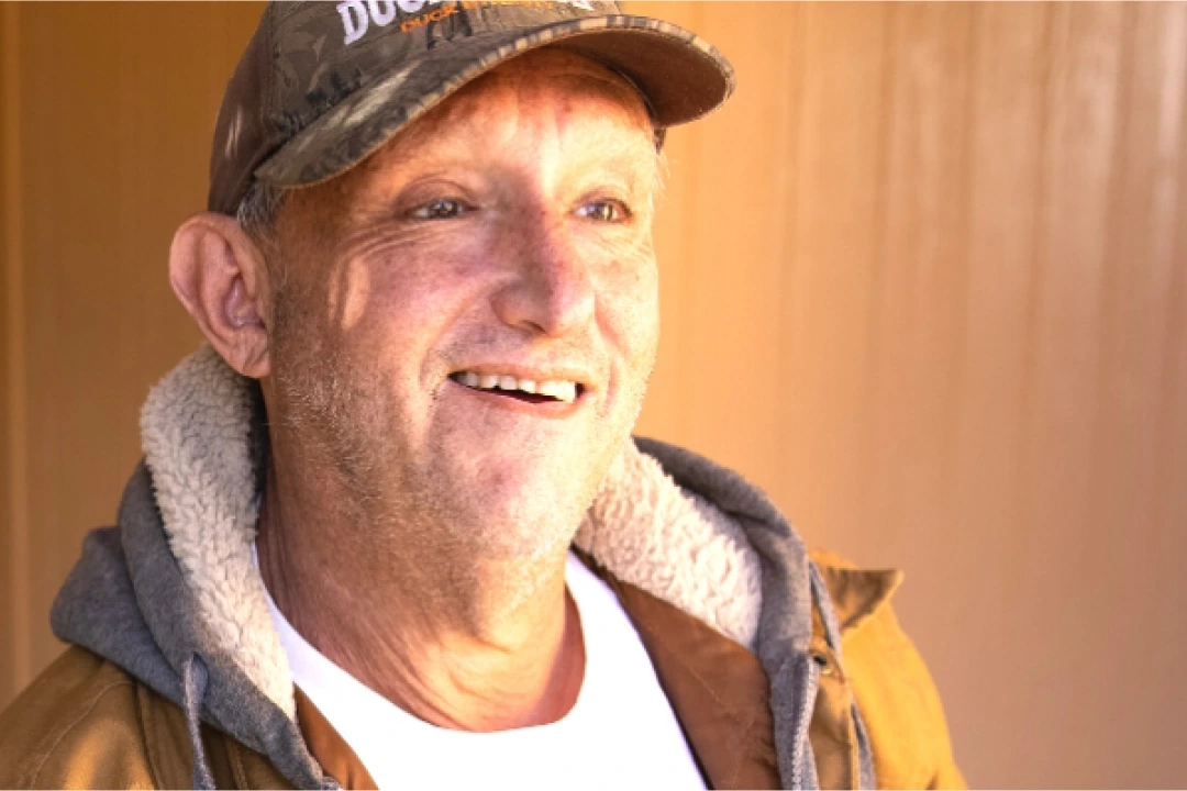 Paying it forward blog header - Carl Wachter, Meals on Wheels Client, smiling