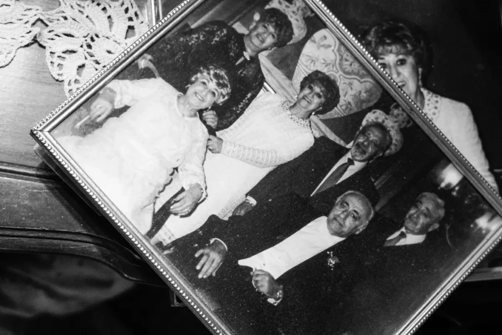 Madelina Moselli and her family.